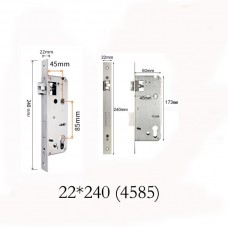 Врезной замок 45x85